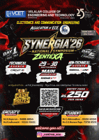 SYNERGIA'26 ZENTEXA Technical Symposium Poster